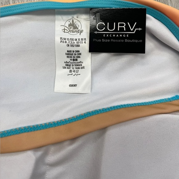 RARE Disney Aulani Resort Minnie Mouse 2 Piece Swimsuit - Size XL - Picture 4 of 5